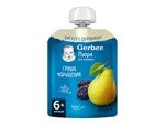 Фруктове пюре Gerber Груша і чорнослив (пауч)